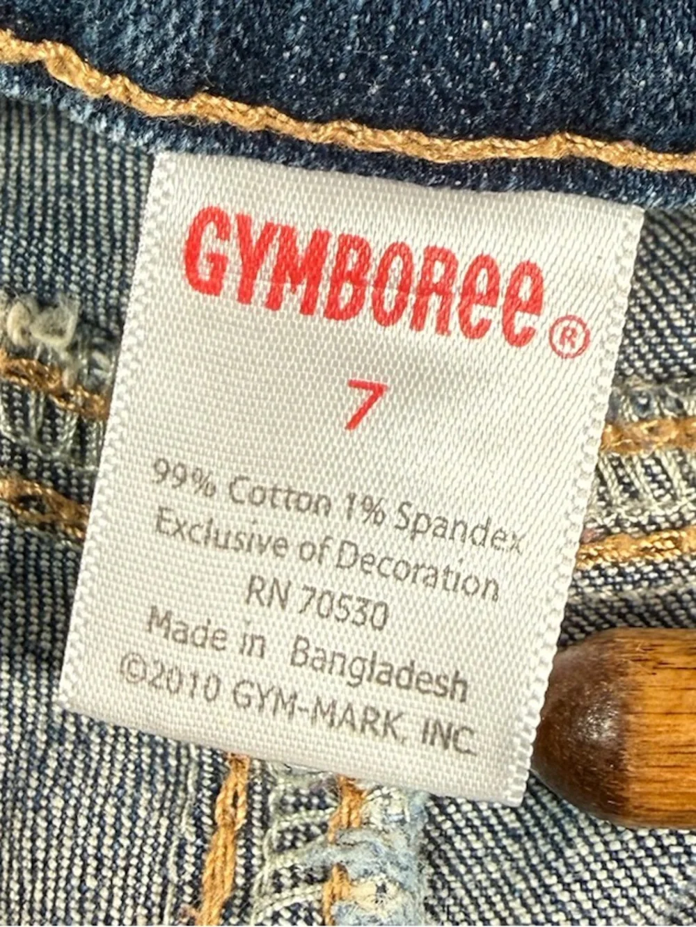 GYMBOREE Penguin Chalet Line Snowflake Design Embroidered  Skinny Jeans Winter 7